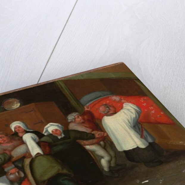 The Blessing of the Marriage by Maerten van Cleve