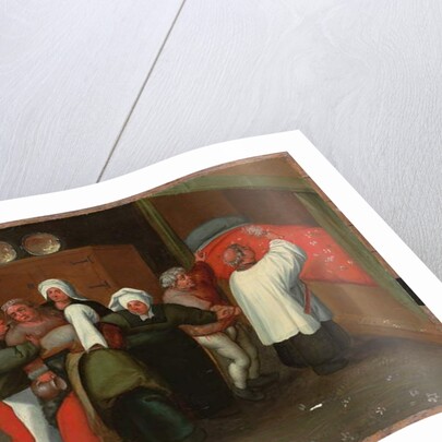 The Blessing of the Marriage by Maerten van Cleve