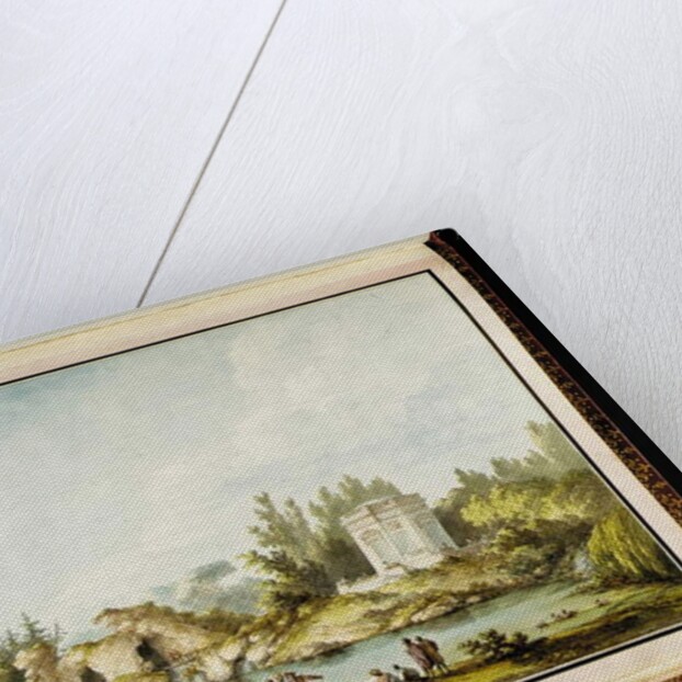 Vue du Belvédère et du Rocher, from Recueil des plans du Petit Trianon by Richard Mique, 1781 by Claude Louis Chatelet