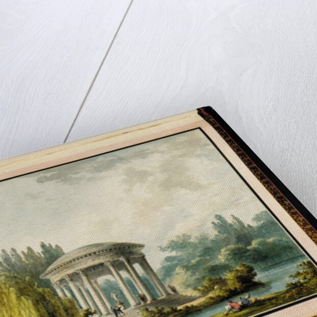 Vue du Temple, from Recueil des plans du Petit Trianon by Richard Mique, 1781 by Claude Louis Chatelet