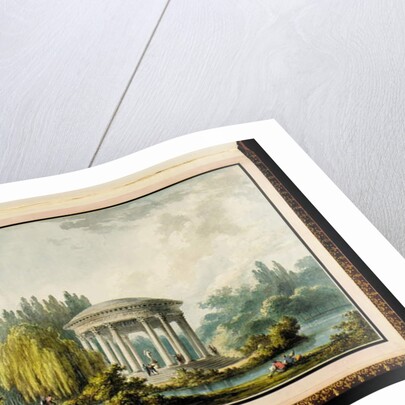 Vue du Temple, from Recueil des plans du Petit Trianon by Richard Mique, 1781 by Claude Louis Chatelet