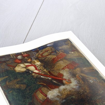 St. George slaying the dragon, 1908 by John Byam Liston Shaw