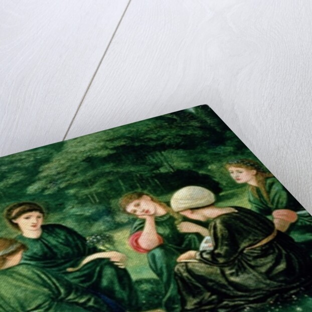 Green Summer, 1868 by Edward Coley Burne-Jones