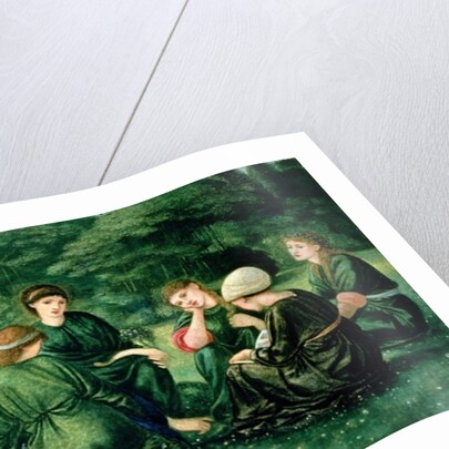 Green Summer, 1868 by Edward Coley Burne-Jones