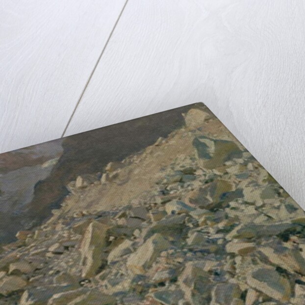 The Moraine by John Singer Sargent