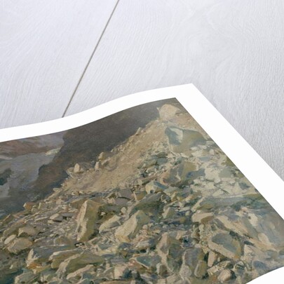 The Moraine by John Singer Sargent