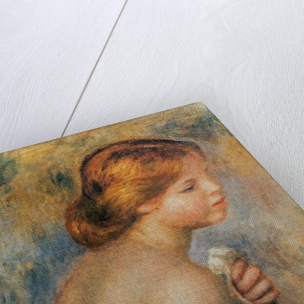 Head of a Bather in profile by Pierre Auguste Renoir
