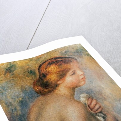 Head of a Bather in profile by Pierre Auguste Renoir
