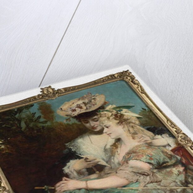 Der Liebesbrief, 1875 by Hans Makart