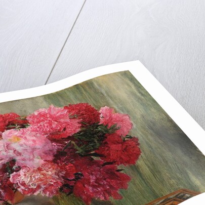 Japanese Peonies by Lawrence Alma-Tadema