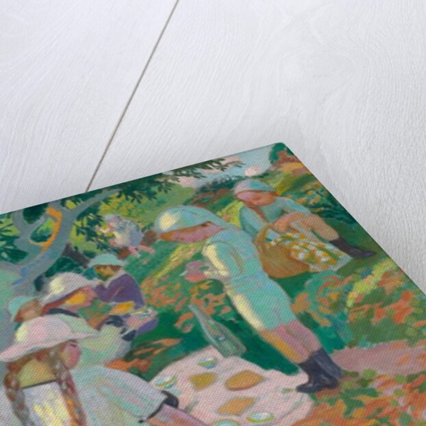 Le goûter sous les châtaigniers, 1914 by Maurice Denis