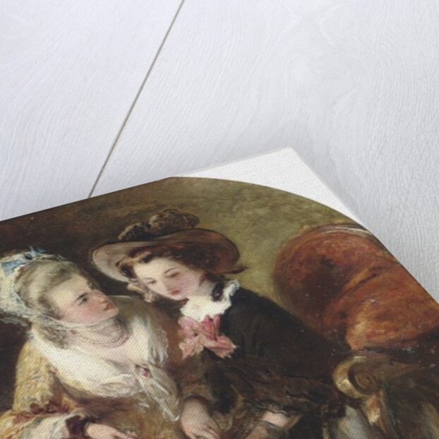 The town and country belle, 1852 by Abraham Solomon