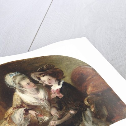 The town and country belle, 1852 by Abraham Solomon