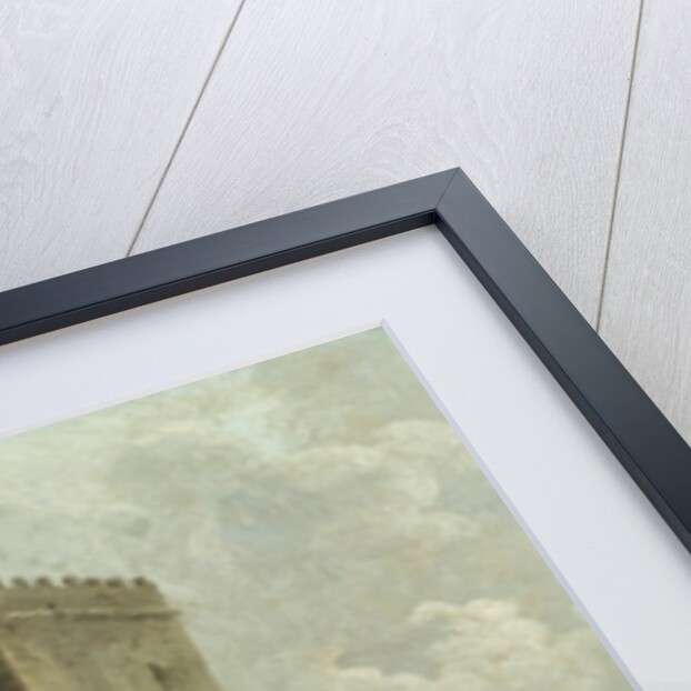 A Capriccio of the Tower of Benevento by Hubert Robert