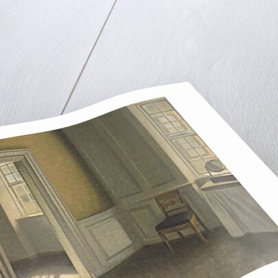 Bedroom, Strandgade 30, 1906 by Vilhelm Hammershoi