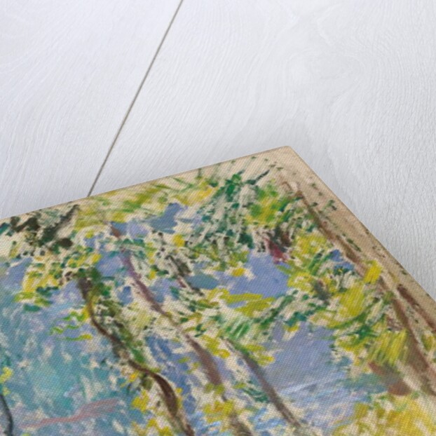 Paysage à Villez by Claude Monet