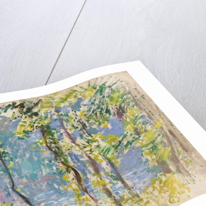 Paysage à Villez by Claude Monet