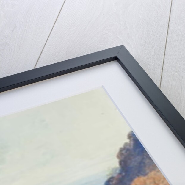 Richmond Castle and Town, Yorkshire by William Callow