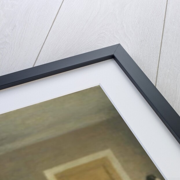 Interior, the Dining Room in Hammershøi's Childhood Home, Frederiksberg Allé, 1891 by Vilhelm Hammershoi