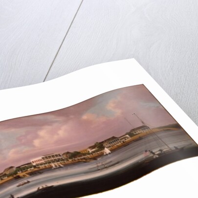 The Shanghai Regatta with a View of the Bund, c.1850 by School Chinese