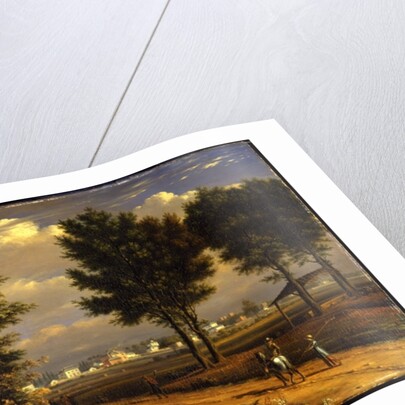 A view of the Alpha Cottages, near Paddington by John Seguier