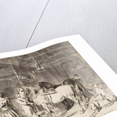 A Cavalier Bidding Farewell to a Lady, 1678 by Hendrick Verschuring