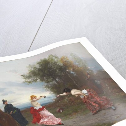 The Duel, 1884 by Emile Antoine Bayard