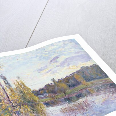 The Lake at Chevreuil by Alfred Sisley