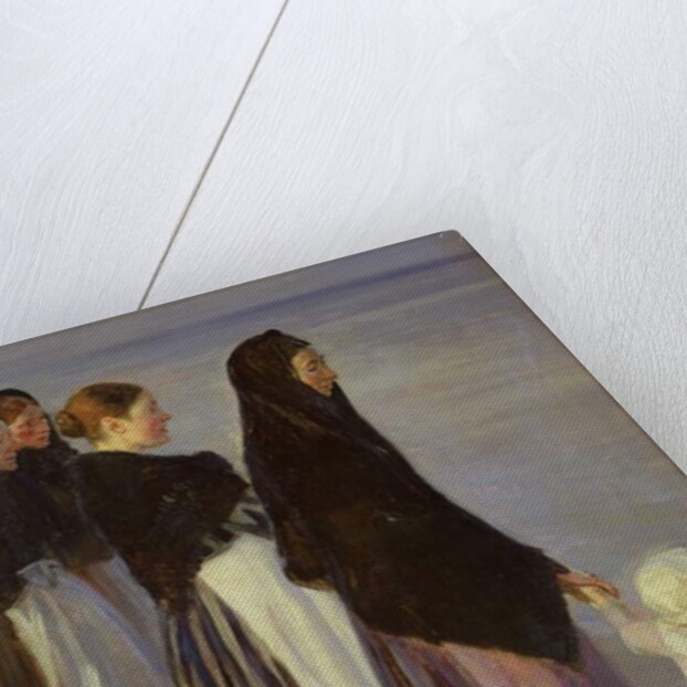 The Departure of the Fishing Fleet by Peder Severin Kroyer