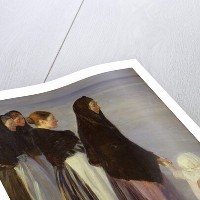 The Departure of the Fishing Fleet by Peder Severin Kroyer