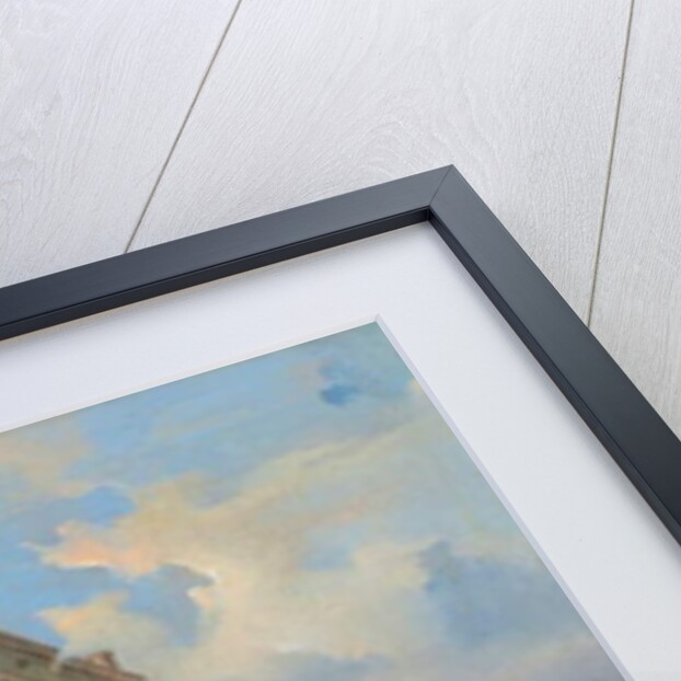 The Battle of the Casino dei Quattro Venti during the Siege of Rome, 1849 by Carl Friedrich Heinrich Werner