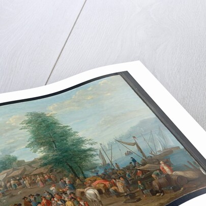 The Fish Market by Balthasar Beschey