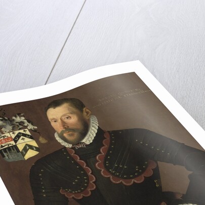 Portrait of Richard Goodricke, Sen.. aged 50, 1574 by English School