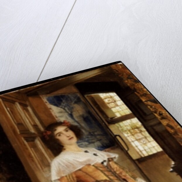 At the Doorway, c.1898 by Laura Theresa (1852-1909) Alma-Tadema