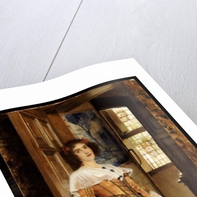 At the Doorway, c.1898 by Laura Theresa (1852-1909) Alma-Tadema