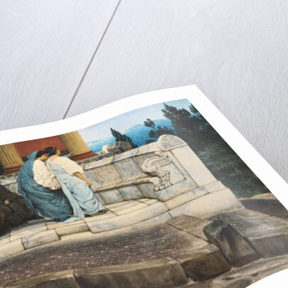 An Exedra, 1871 by Lawrence Alma-Tadema