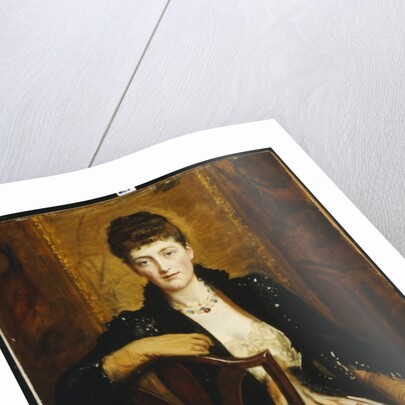 Portrait of Alice Sophia Caroline Stuart Wortley, the artist's daughter, 1887 by John Everett Millais