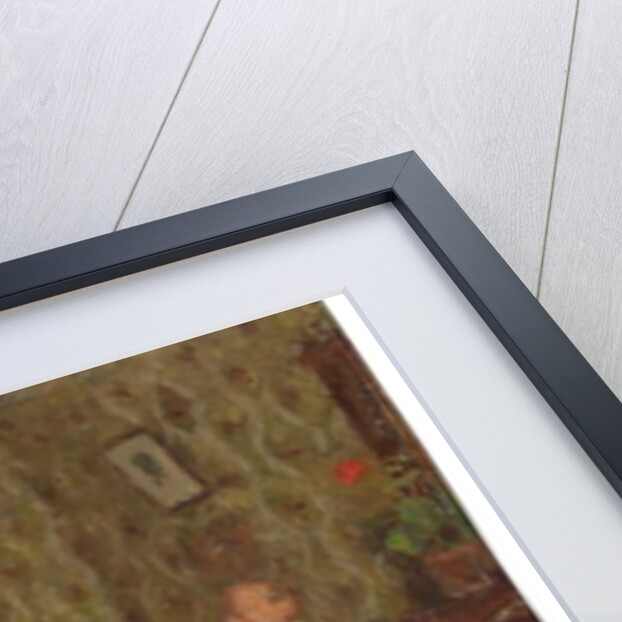 La lecture dans la salle à manger, Vaucresson, 1924 by Edouard Vuillard