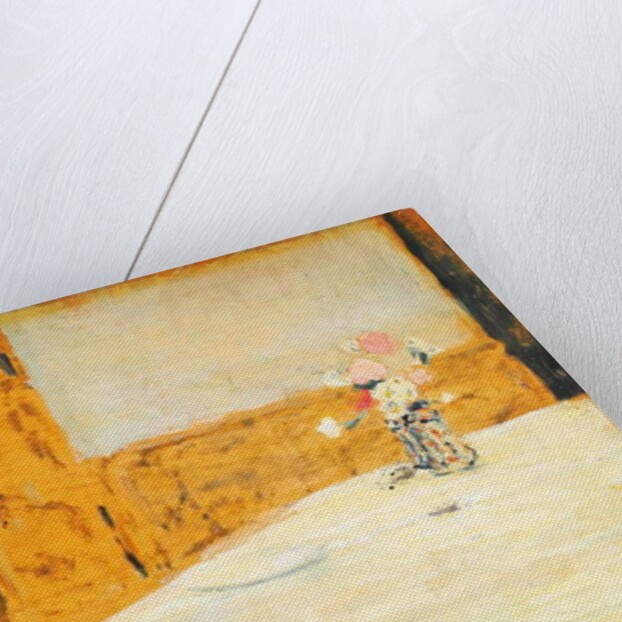 Les roses d'anniversaire du mariage by Edouard Vuillard