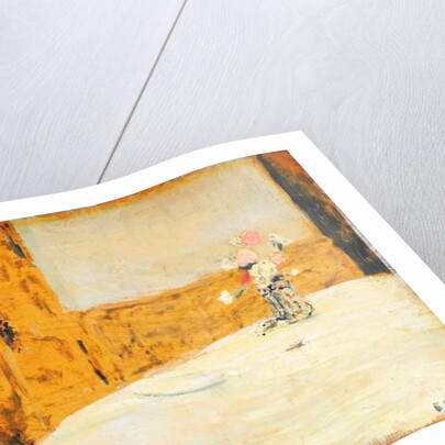 Les roses d'anniversaire du mariage by Edouard Vuillard