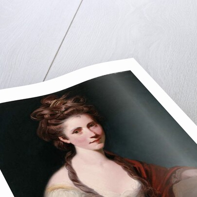Portrait of Angelica Kauffmann by Joshua Reynolds