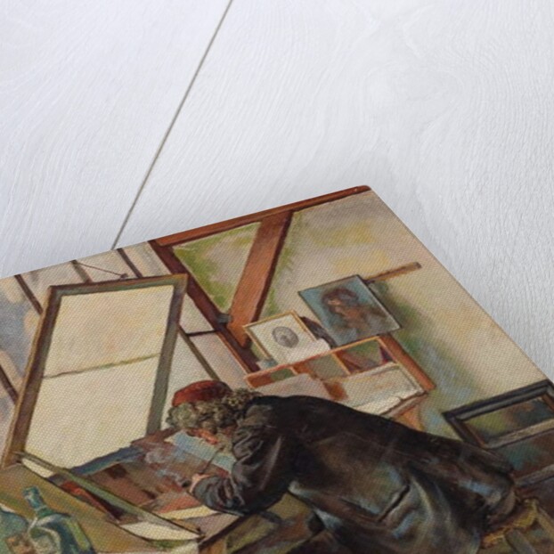 The Engraver, c.1888 by Ferdinand Hodler