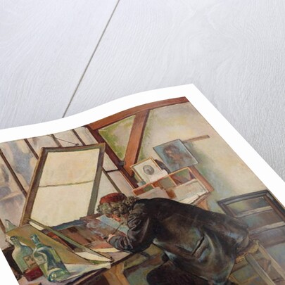 The Engraver, c.1888 by Ferdinand Hodler