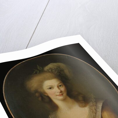 Portrait de Marie-Thérèse-Louise de Savoie-Carignan, princesse de Lamballe, 1779 by Marie-Victoire Lemoine