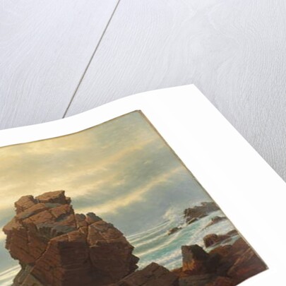 Pulpit Rock, Nahant, 1865 by William Stanley Haseltine