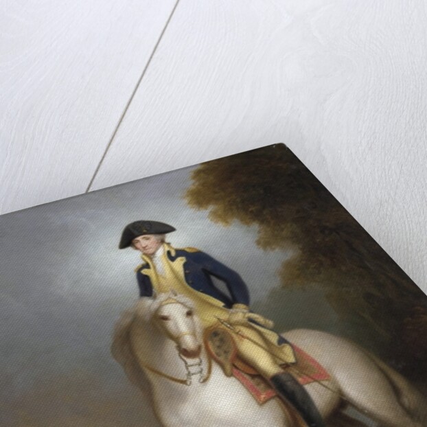 Equestrian portrait of George Washington by Rembrandt Peale
