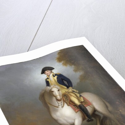 Equestrian portrait of George Washington by Rembrandt Peale