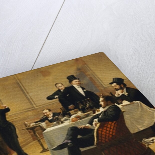 The Dinner Party, 1837 by Ferencz Paczka