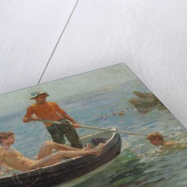 The orange jersey, 1913 by Henry Scott Tuke