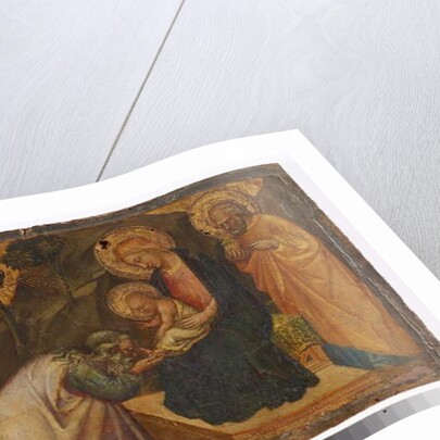 Adoration of the Magi by Aretino Luca Spinello or Spinelli